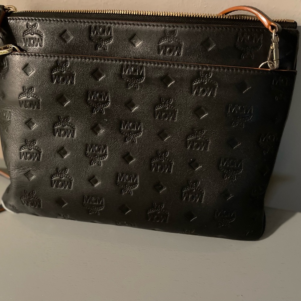 MCM Crossbody Klara Monogram Leather